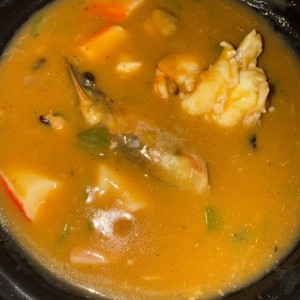 Sopa de mariscos 