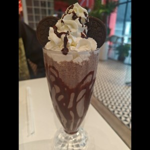 batido de cookies and cream