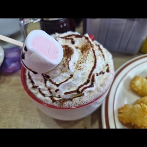 chocolate caliente 12 oz