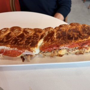 Emparedado de puerco