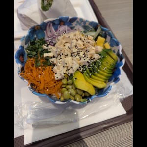 Poke vegetariano