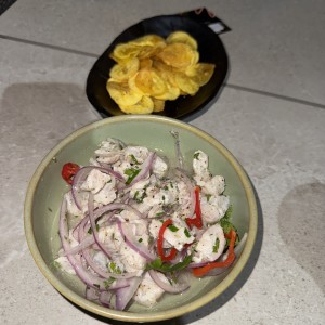 Ceviche de corvina 