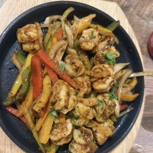 Fajitas de camaron 