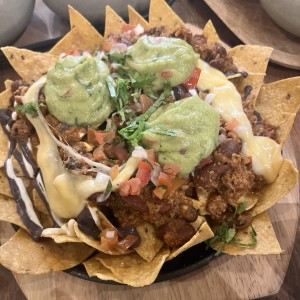 Nachos con carne