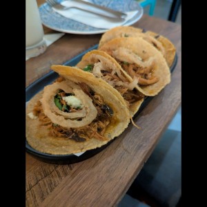 Tacos de pollo 