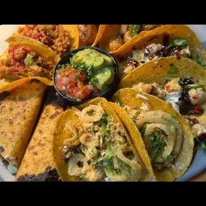 Bandeja taquera.