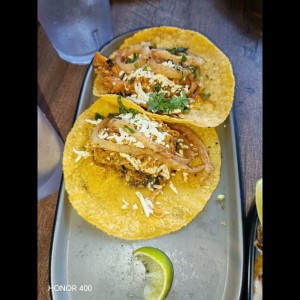 Tacos con pollo