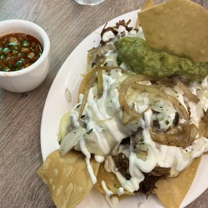 Nachos birria 