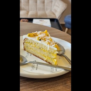 Torta de Maracuya y coco