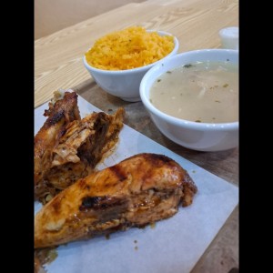1/2 Pollo combo