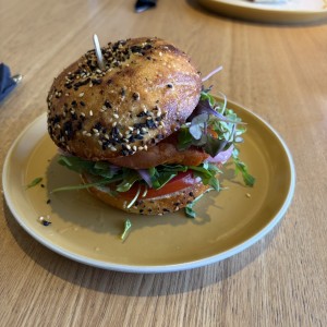 Bagel de salmon 