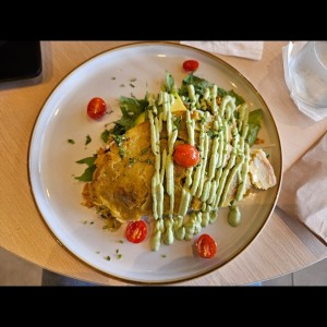 calzone de platano