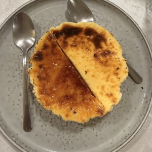 Tarta vasca para 2 clasica y creme brule