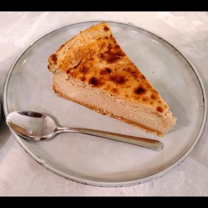 Tarta vasca de cafe