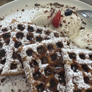 Waffle chai