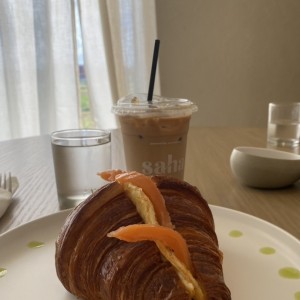 Cured Salmon Croissant