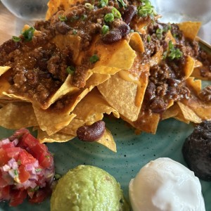 Small Plates - NACHOS TEX MEX