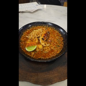arroz caldoso de mariscos