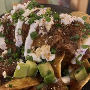 Nachos de pulled pork