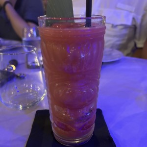 Jugo de fresa