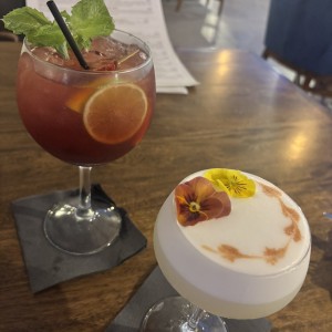 Pisco Sour y Sangria 