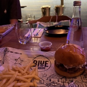 Hamburguesa trufada
