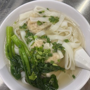 Sopa de Wantón de puerco