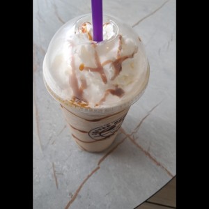 Frappe de caramelo con cafe