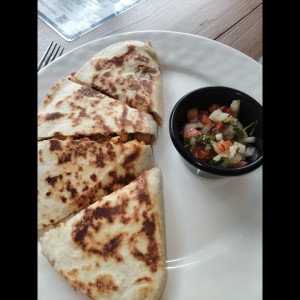 Quesadillas de camarones