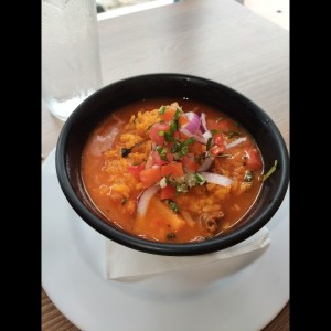 Guacho de mariscos