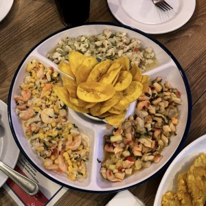Trio de Ceviches Todos muy buenos