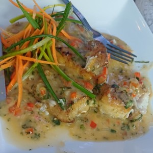 Corvina al Ajillo