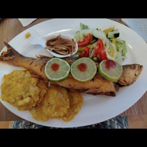 Pescado frito mediano