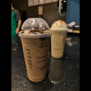 Frappé de chocolate 