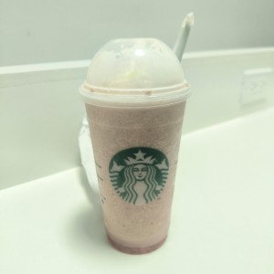 Frappé de fresa