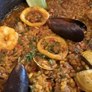 Paella de mariscos