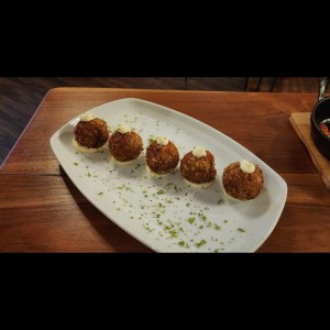 croquetas de jamon iberico