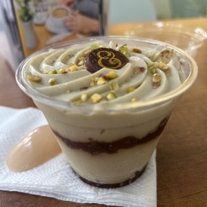 Tiramisú de pistachio 