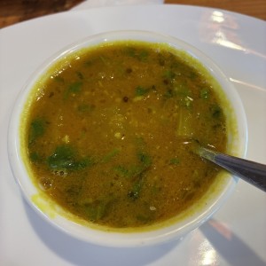 Sopa de lentejas 
