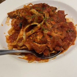 Pasta con pollo