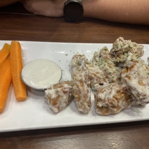 Garlic parmesan wings