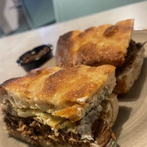 Focaccia de RoastBeef 