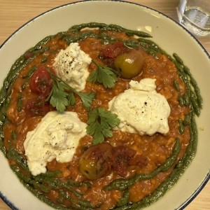 Risotto caprese
