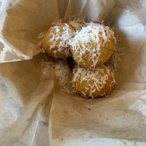 ARANCINI DI CACCIO E PEPE