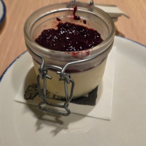 pannacotta frutos rojos