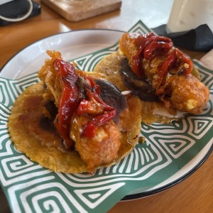 Tacos vegetarianos 