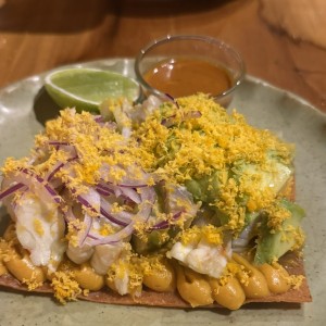 Tostada de yuca