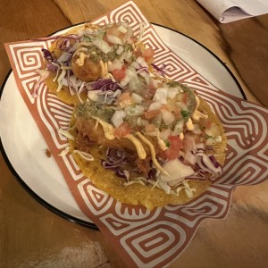 Fish tacos Chanis style
