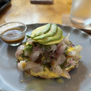 Tostada de Ceviche