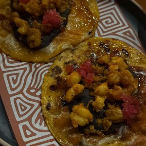 Tacos de camarones